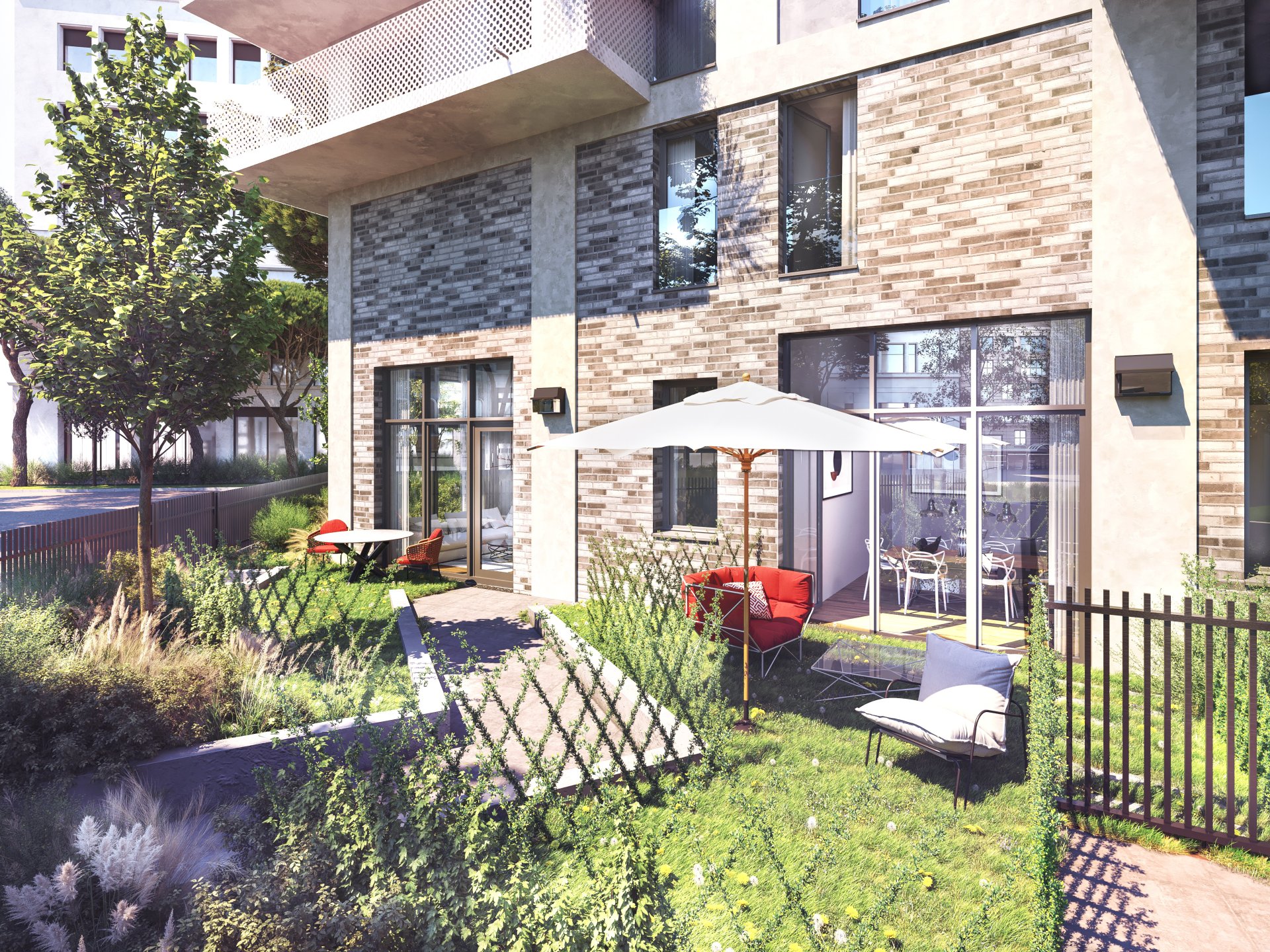 Logements neufs jardin Bordeaux