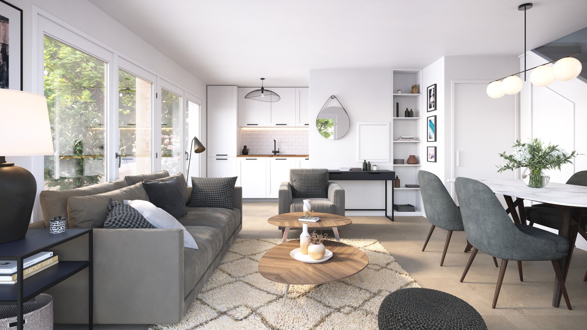 Logements neufs espace intérieur Verneuil-sur-Seine